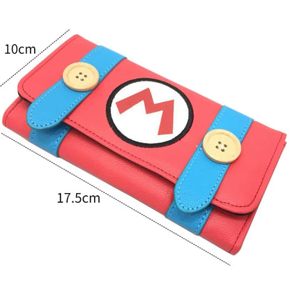 Super Marios Bros Cute Shoulder Bags Wallet Cartoon Retro PU Games Console Coin Purse Tote Bags Casual Women Messenger Bag Gifts