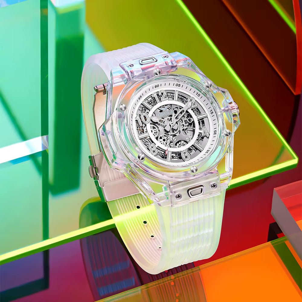 2023 New Men'S Fully Automatic Luxury Watch Waterproof Fashion Luxury Mechanical Watch