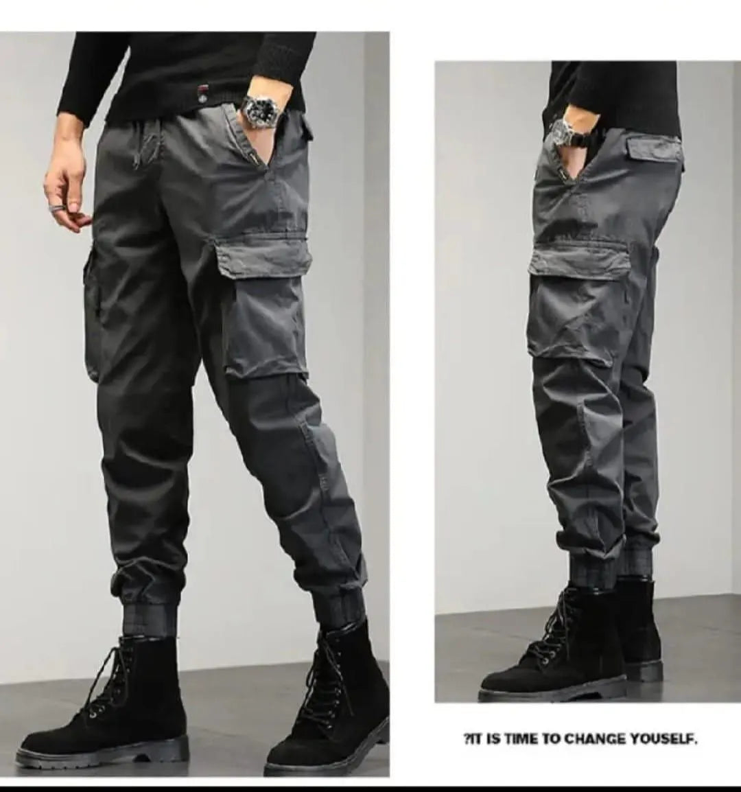 Men’S 6 Pocket Pants | Cargo Trousers for Work & Travel | Casual Outdoor Wear