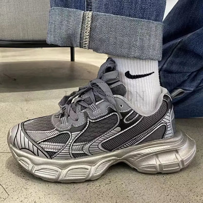 Chunky Sneakers Men Women Brand Designer Luxury Shoes Women'S Casual Shoes Thick Sole Daddy Sneakers Girls Sports Shoes