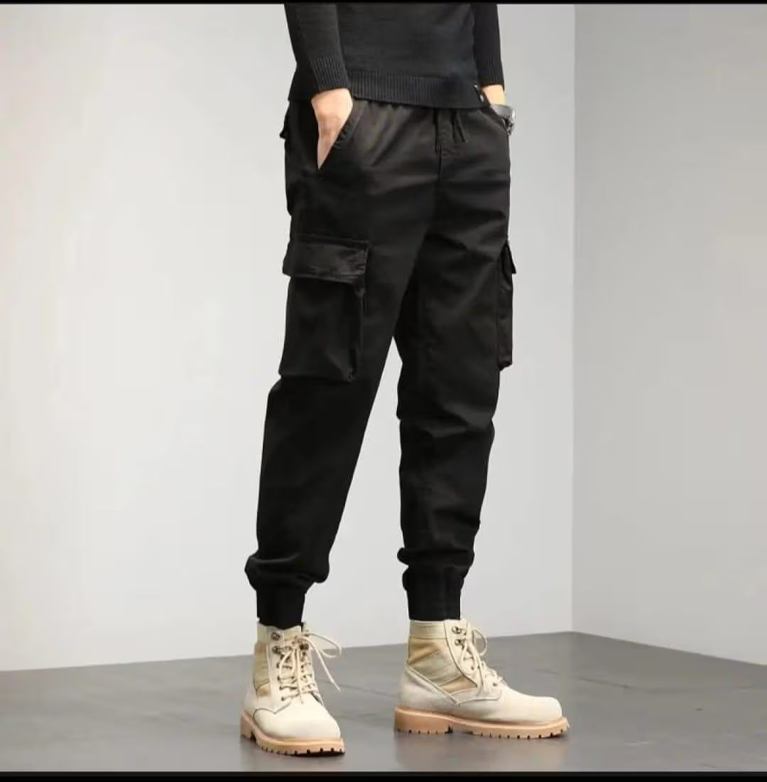Men’S 6 Pocket Pants | Cargo Trousers for Work & Travel | Casual Outdoor Wear