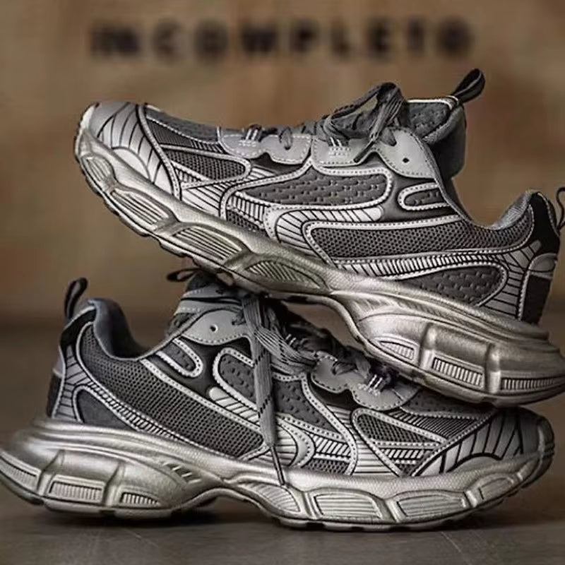 Chunky Sneakers Men Women Brand Designer Luxury Shoes Women'S Casual Shoes Thick Sole Daddy Sneakers Girls Sports Shoes