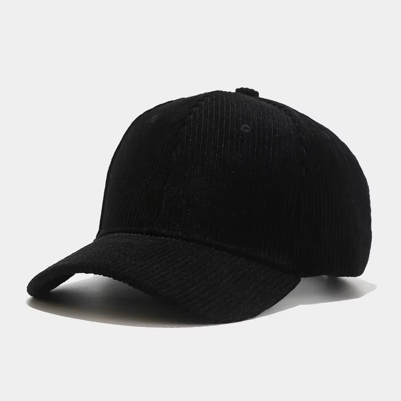 Spring Autumn Corduroy Baseball Cap Unisex Vintage Baseball Hat for Women Men Cap Outdoor Adjustable Hip Hop Sports Baseball Cap