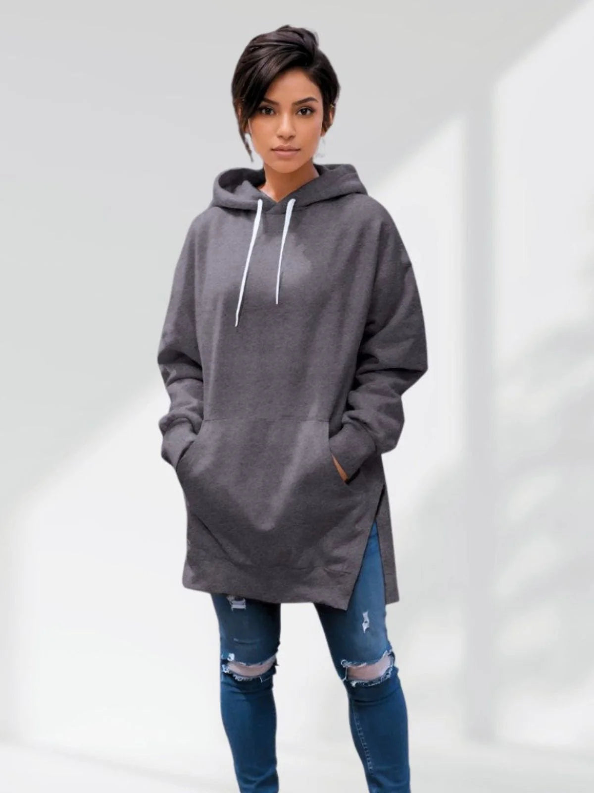 Oversized Hoodie Dress