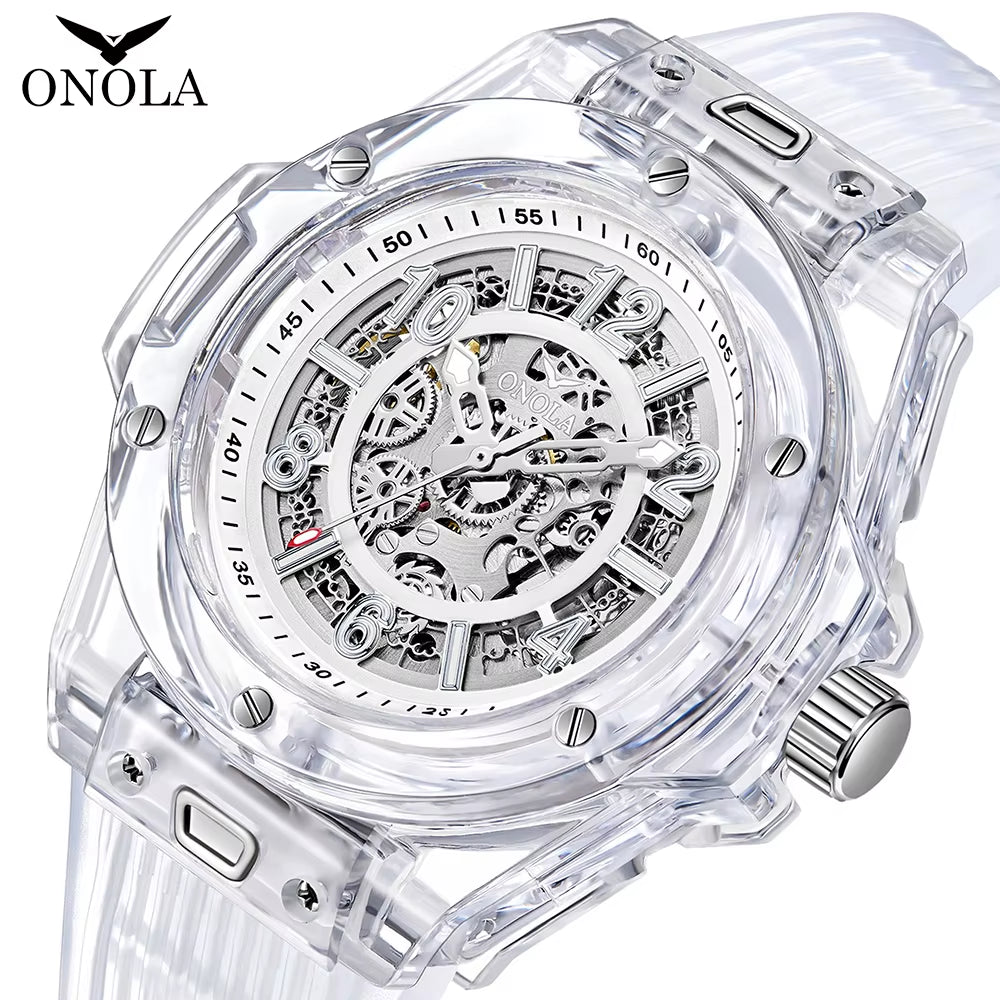 2023 New Men'S Fully Automatic Luxury Watch Waterproof Fashion Luxury Mechanical Watch