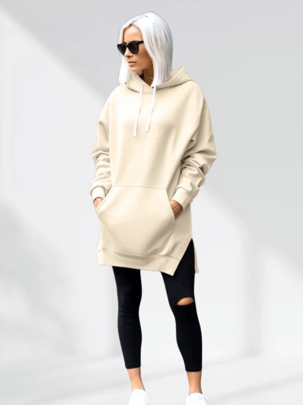 Oversized Hoodie Dress